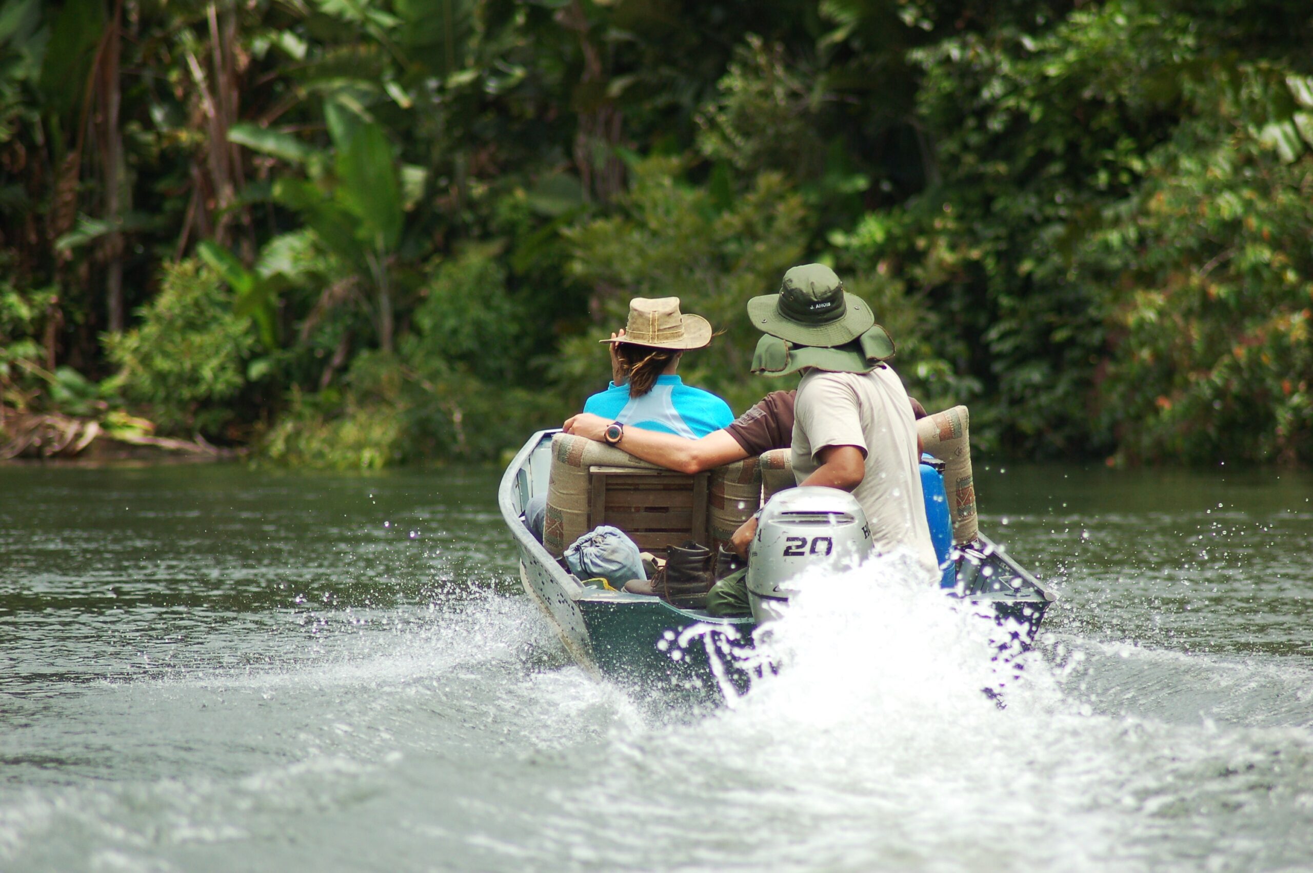 Over water door Noel Kempff in Bolivia