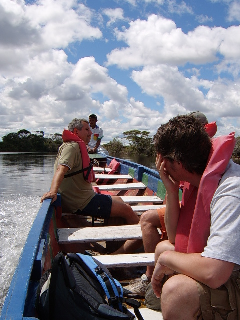 Boottocht over de Amazone